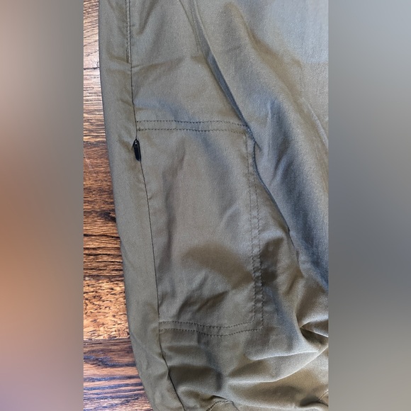 Prana Halle Straight Fit Women's Olive Green hiking pants size 6 regular - Picture 7 of 9
